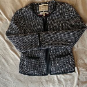 Banana Republic Black and white blazer